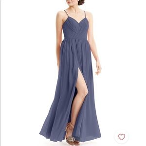 AZAZIE Cora Bridesmaid Dress in Stormy